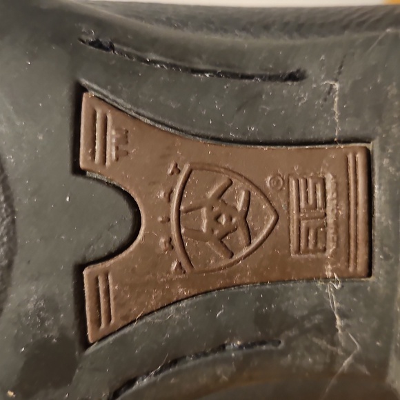 Ariat Men's Legend Western Performance Boots - Square Sz. 11.5 Custom Branded - Picture 8 of 15